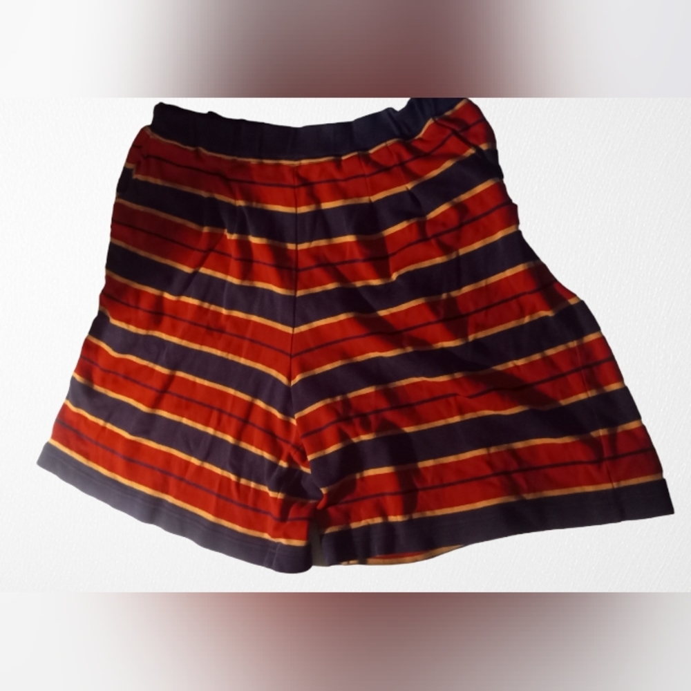 Chaus Petites Striped Paper Bag Shorts 100% Cotton - Size: S/P = 4-6 Petite